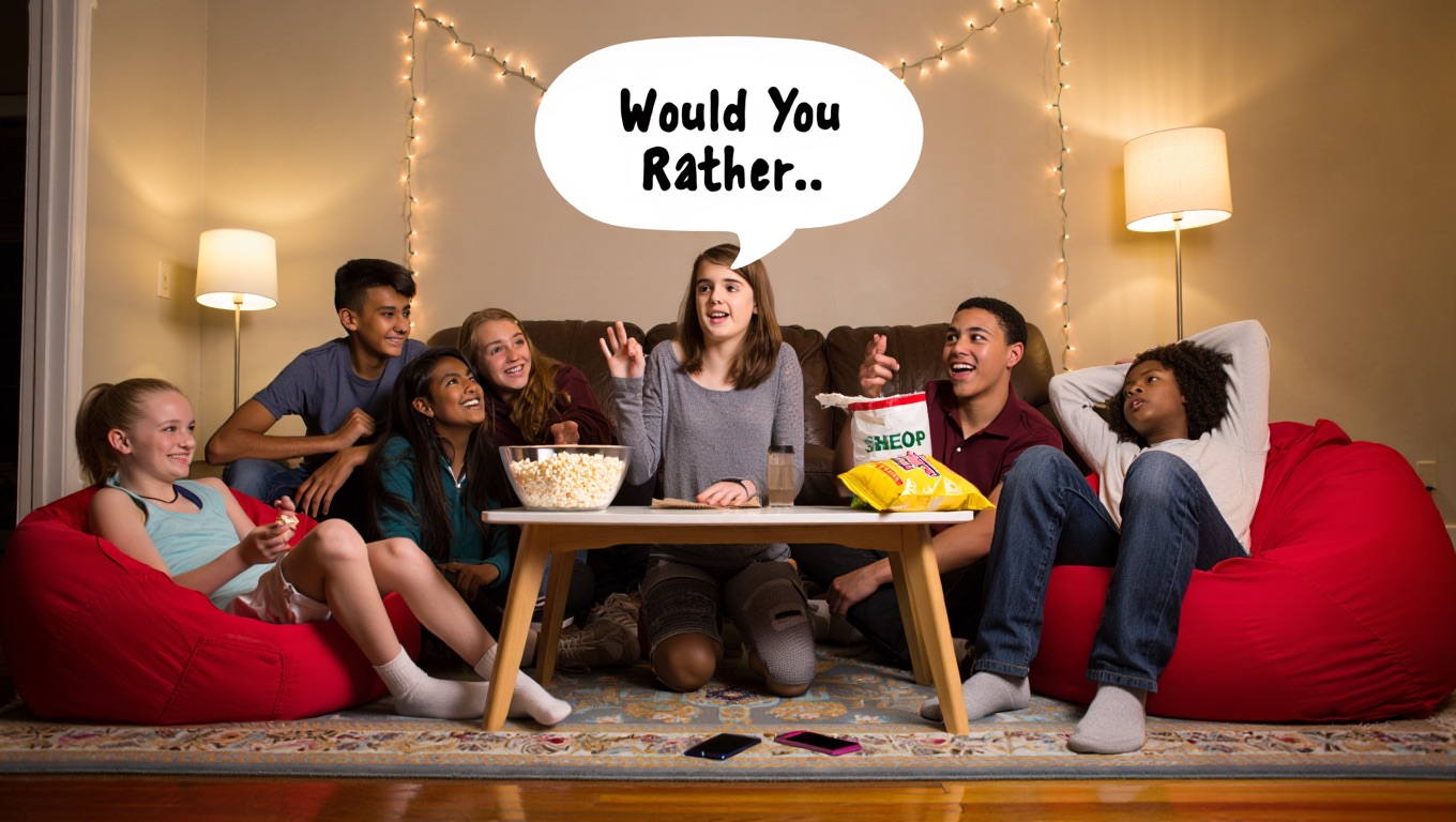 Unique & Funny Would You Rather Questions for Teens
