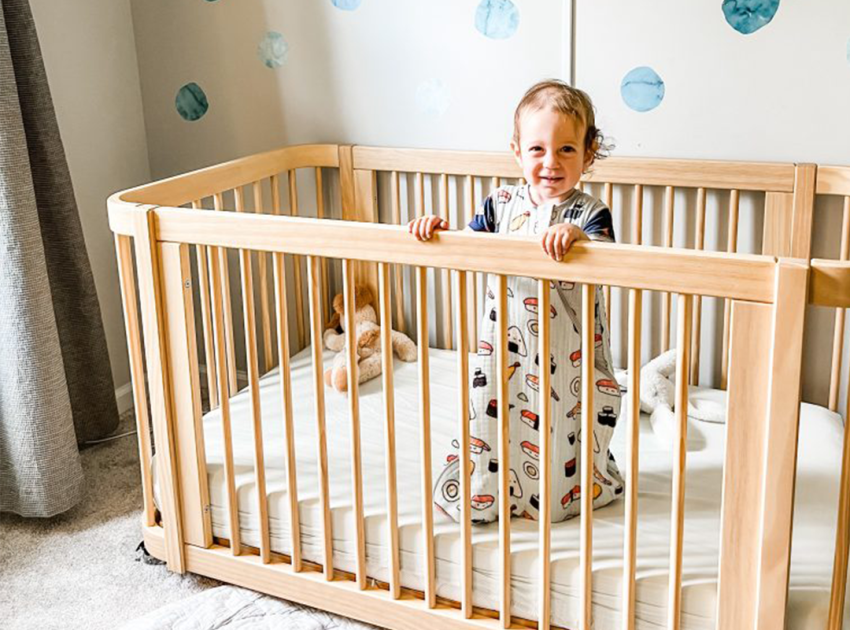 Nestig Cloud Crib A Review and Video Richmond Mom