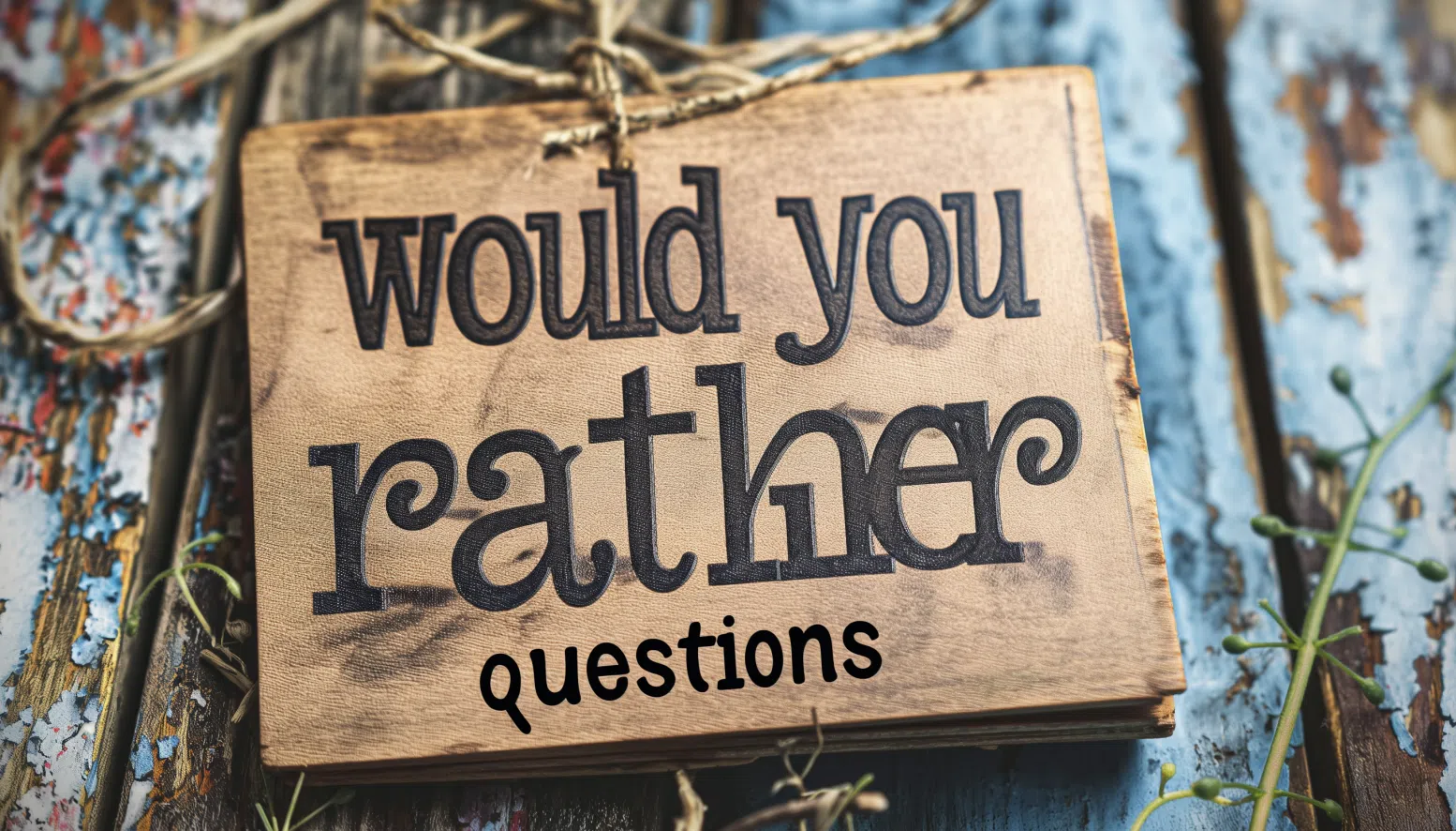would you rather questions