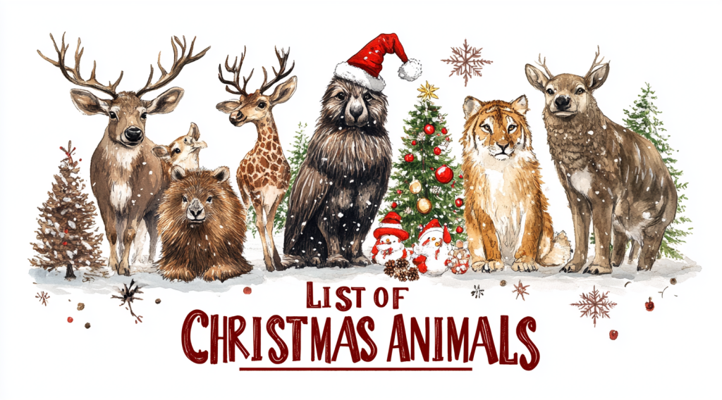 Christmas Animals from Around the World