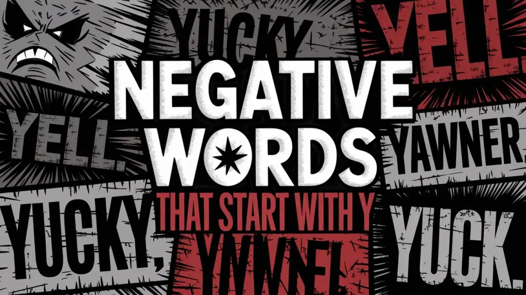 Common Negative Y Words to Avoid in Your Speech