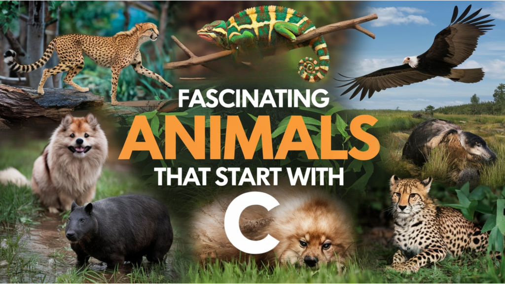 animals that start with c