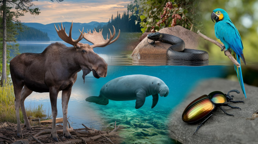 nimals that start with m