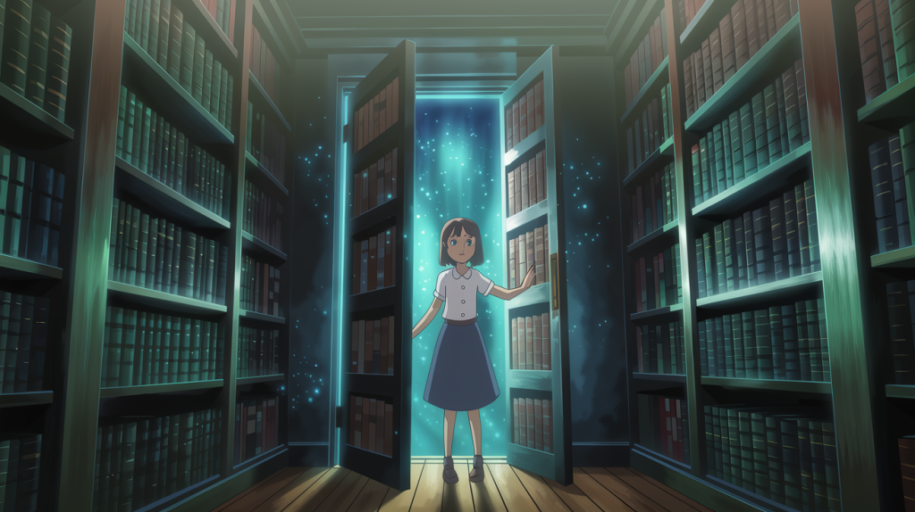 The Hidden Door in the Library