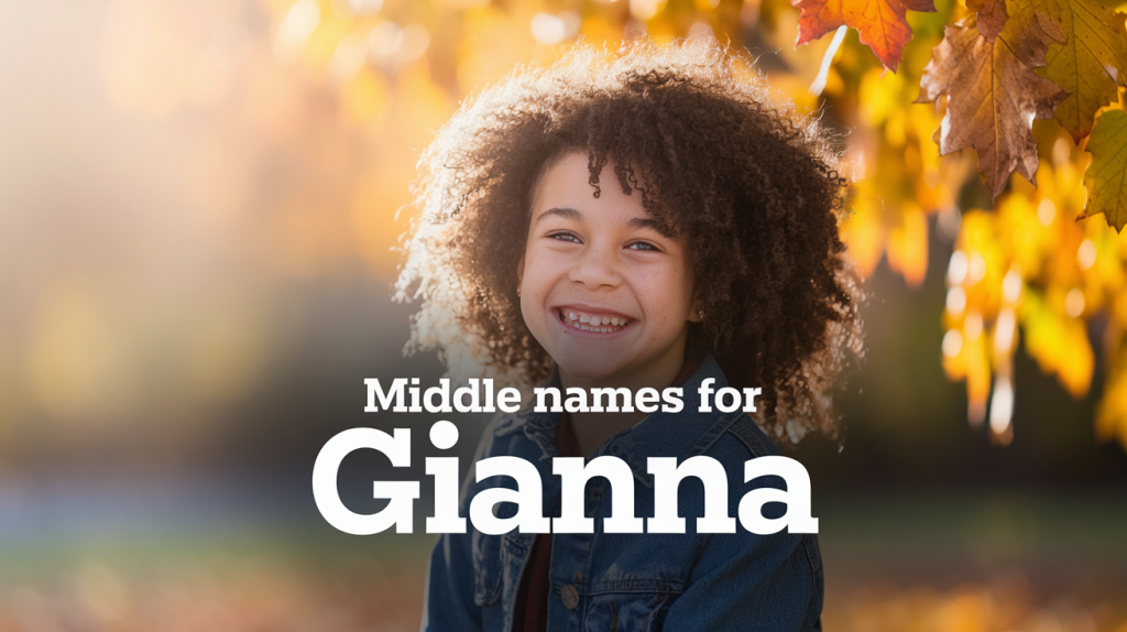 middle names for gianna