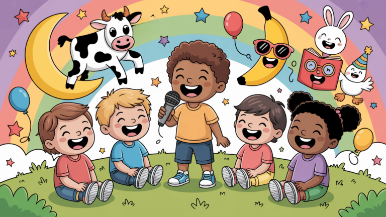 300 Funny Jokes for 4-Year-Olds: Silly & Kid-Approved Laughs