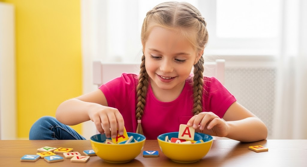 A Letter Sorting Game