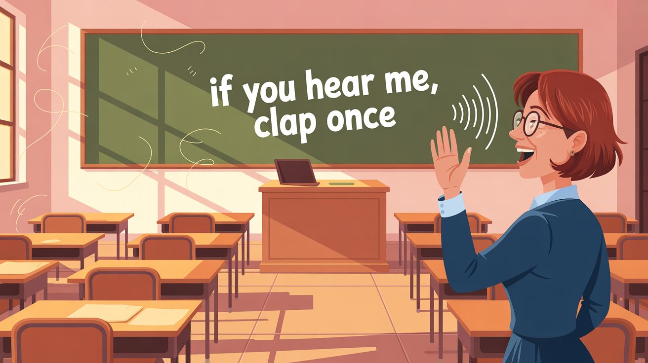 Call-and-Response Attention Getters
