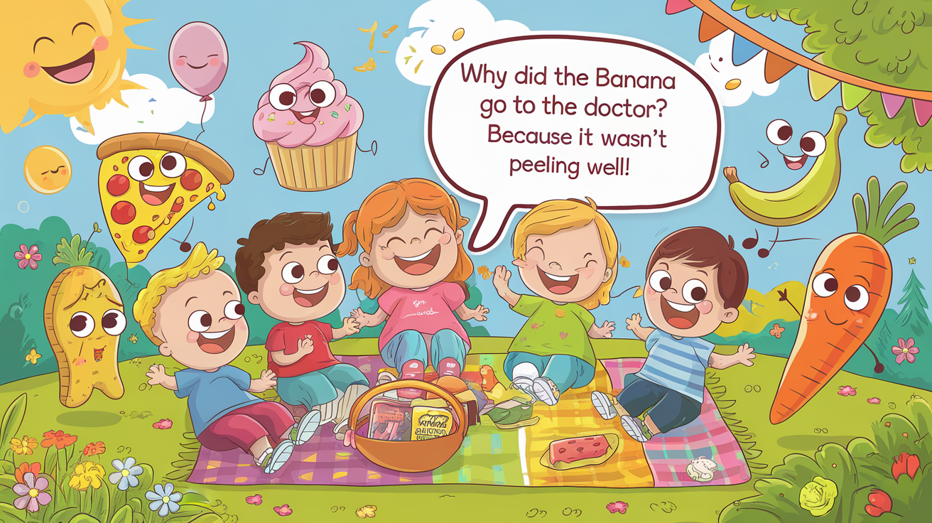 Food and Snack Jokes for 5-Year-Olds
