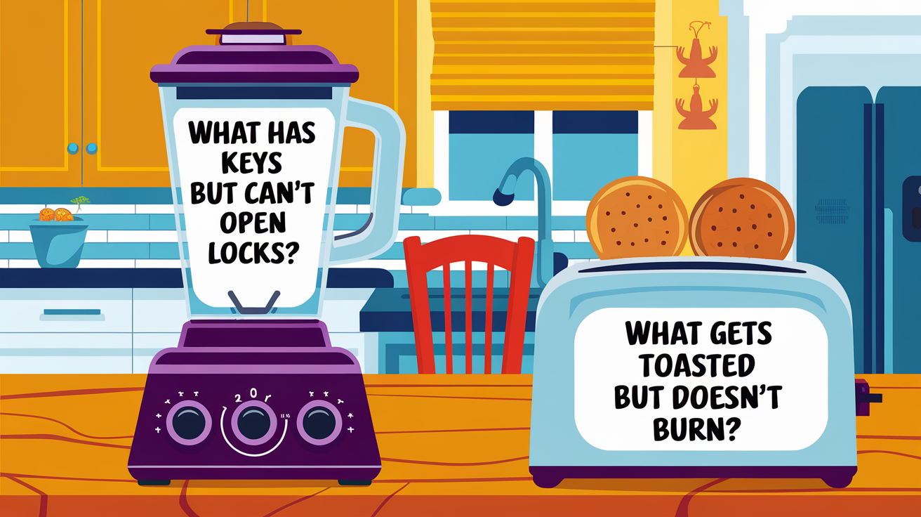 Kitchen & Dining Room Riddles