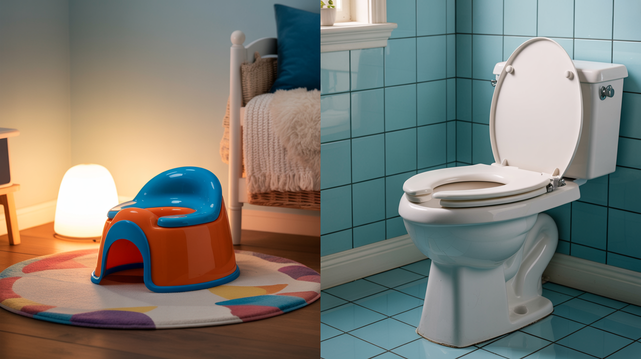 Potty Chair vs. Potty Seat - Choose What Works Best