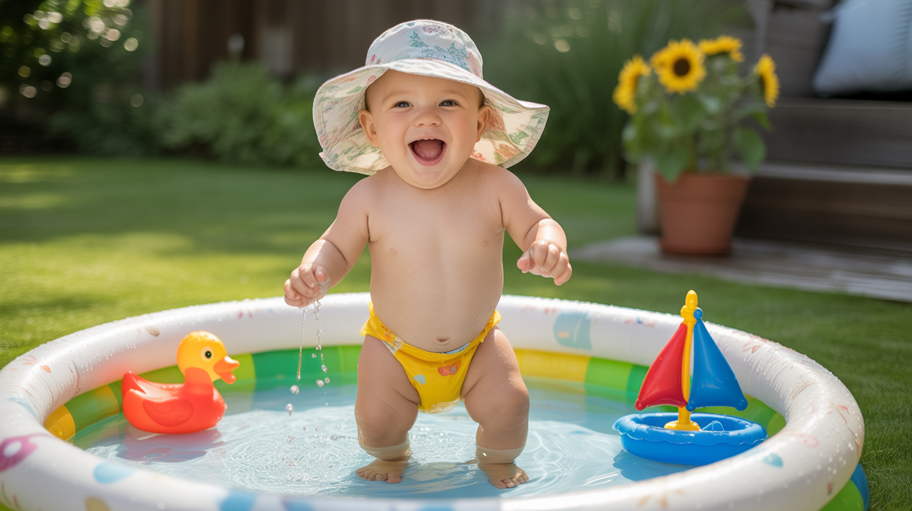 Splashing in a Baby Pool