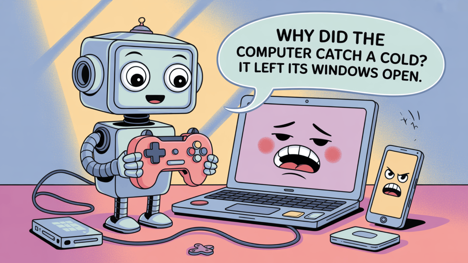 Tech and Gaming Jokes For Teens
