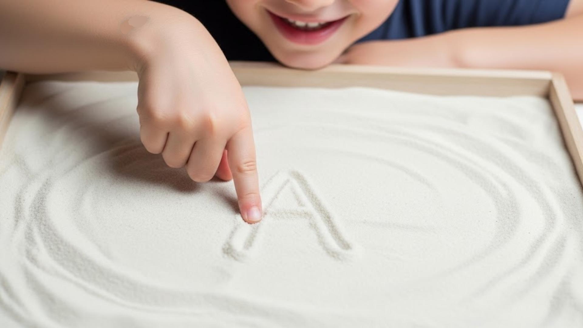 Tracing in Sand or Salt Tray