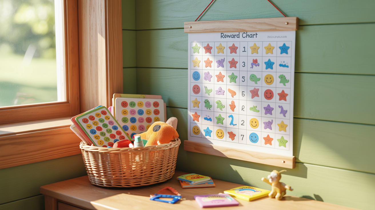 Use Reward Charts or Sticker Incentives