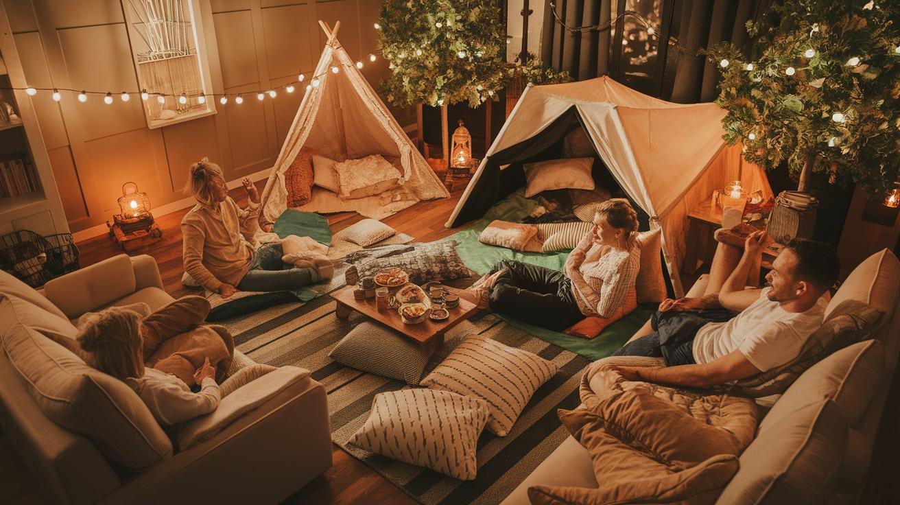 Camping Inside The House