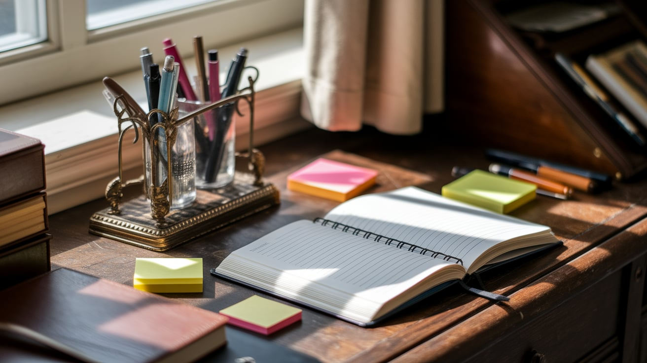 Cool Notebooks, Pens, and Highlighters