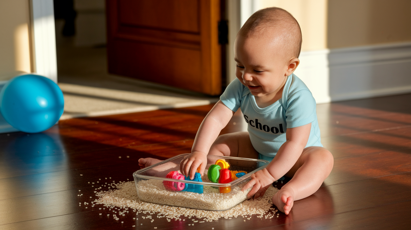 Wandering through Sensory Bins