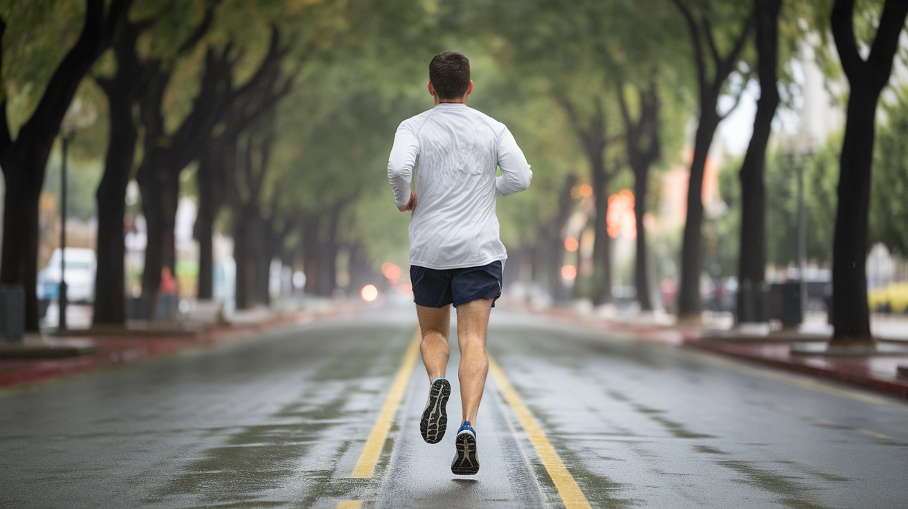 jogging