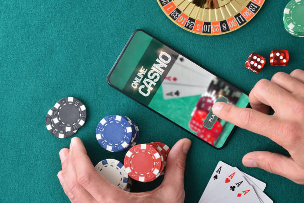 Casino games on smartphone and tablet