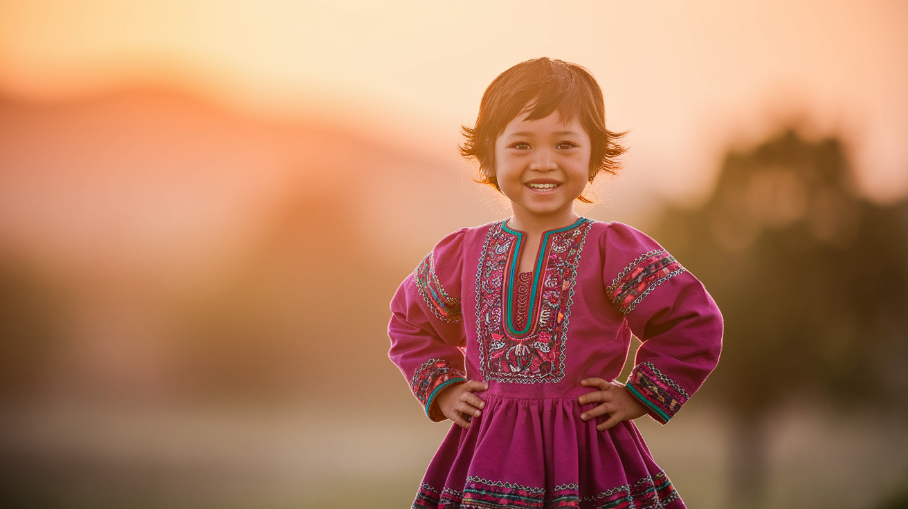 traditional kid