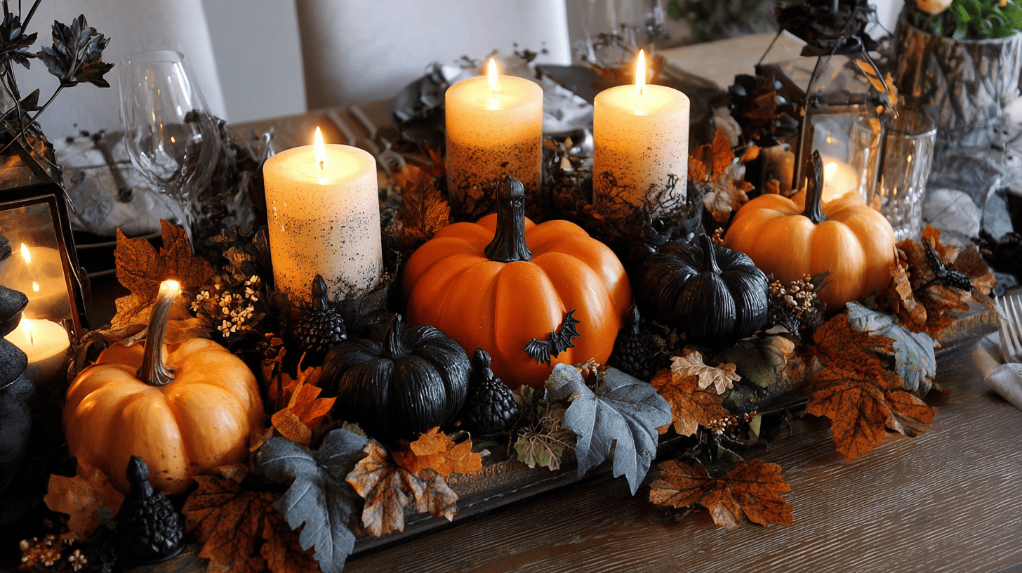 Chic Table Centerpieces Halloween Adults