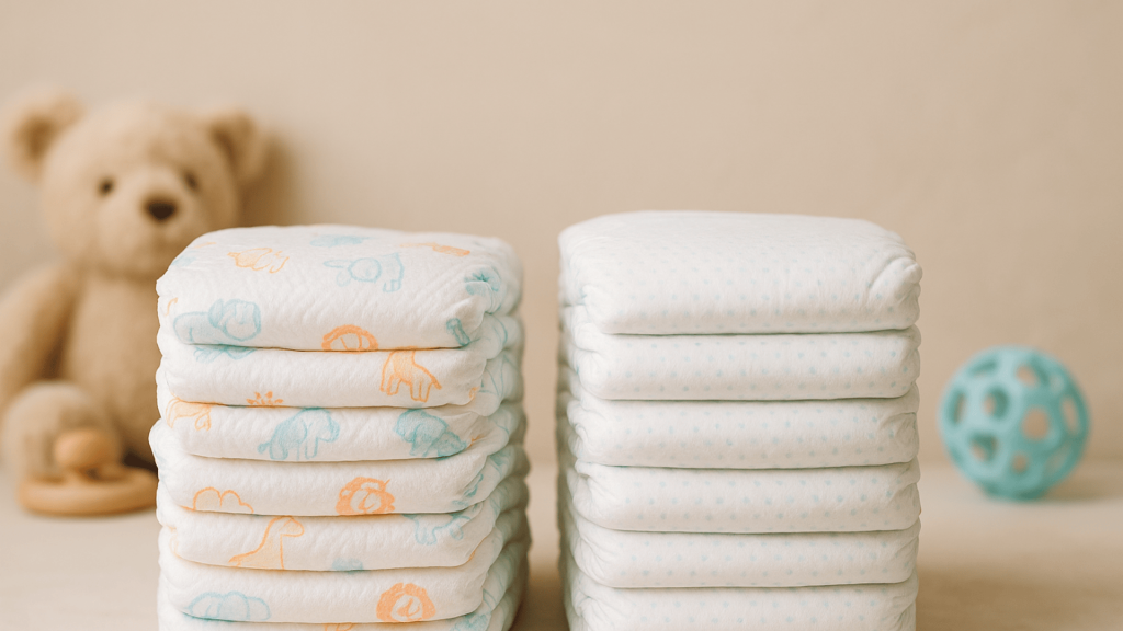Costco diaper brands compared Kirkland and Huggies