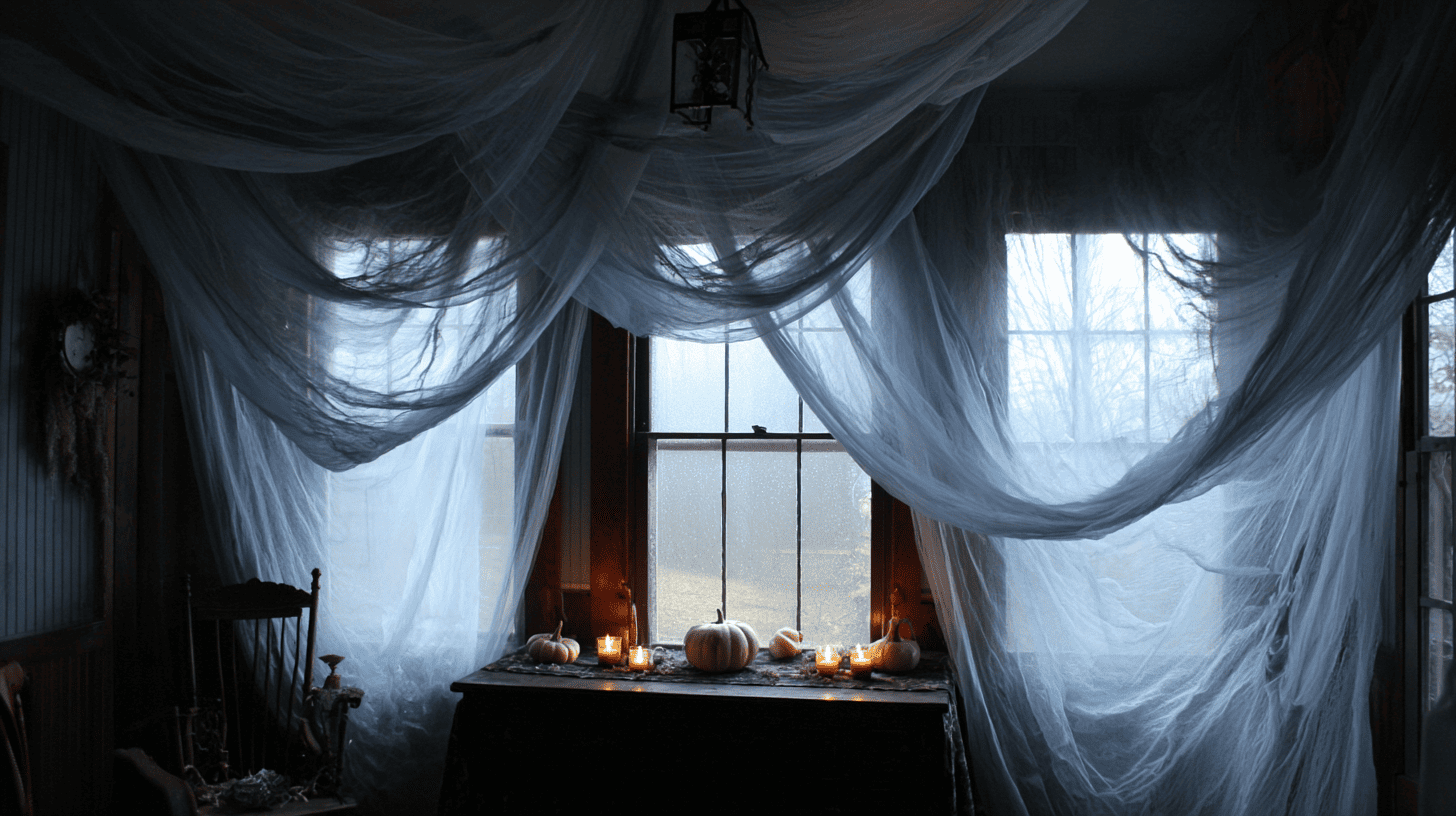 Creepy Cloth Drapes Halloween Adults