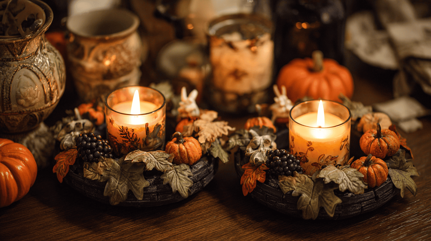Halloween Candle Rings Adults