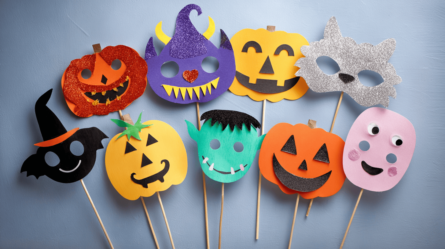 Halloween Masks Kids Halloween Craft