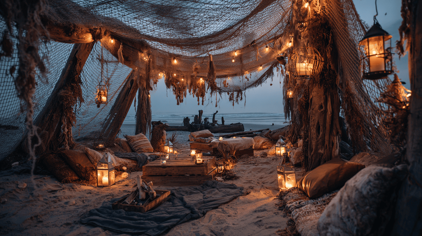 Haunted Beach Halloween Birthday Celebration