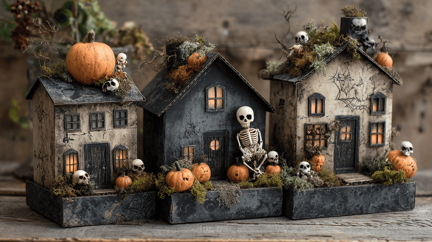 Mini Haunted Houses Halloween Adults