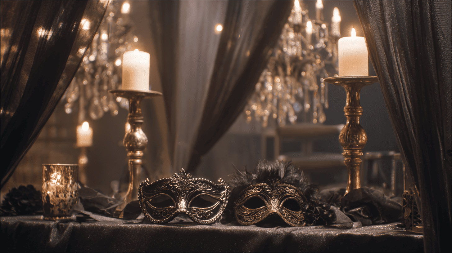 Mysterious Masquerade Halloween Birthday Theme