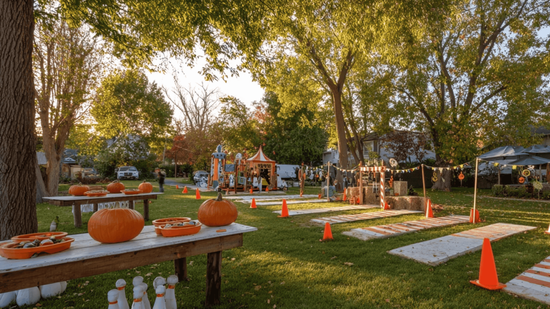 Outdoor Yard Game Zone