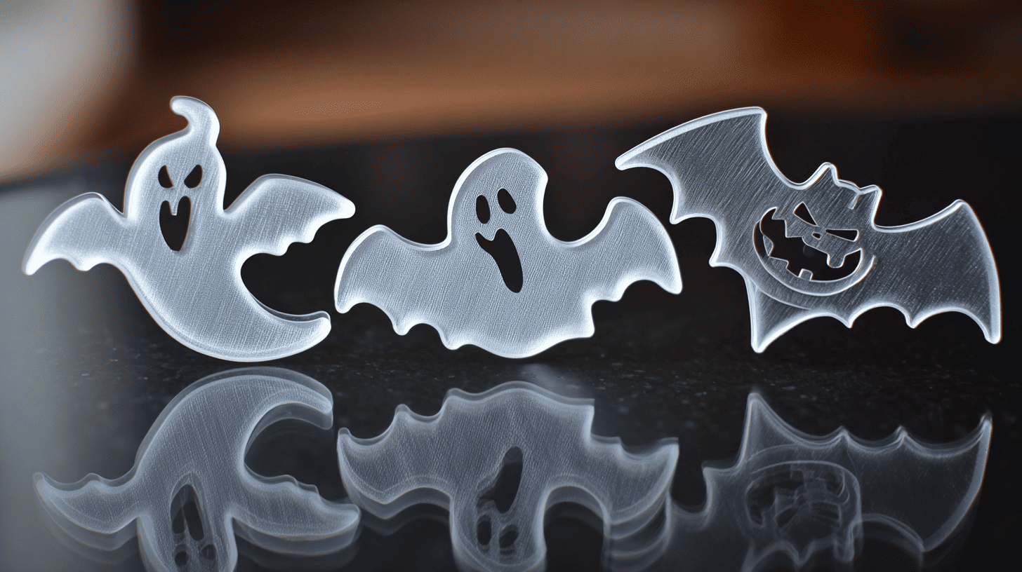 Spooky Mirror Clings Halloween Adults