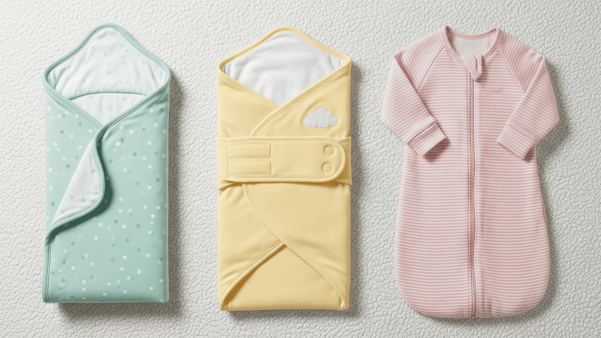 baby swaddler types
