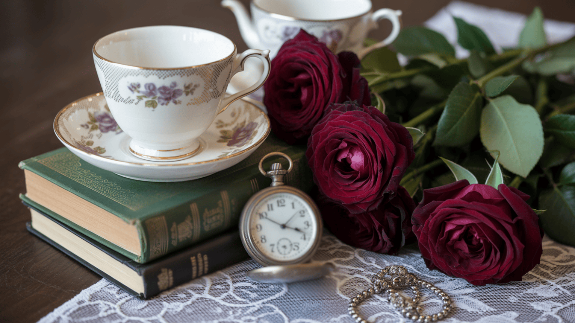 dark alice tea party