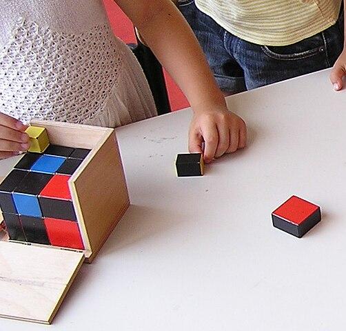 How To Use The Montessori Binomial Cube