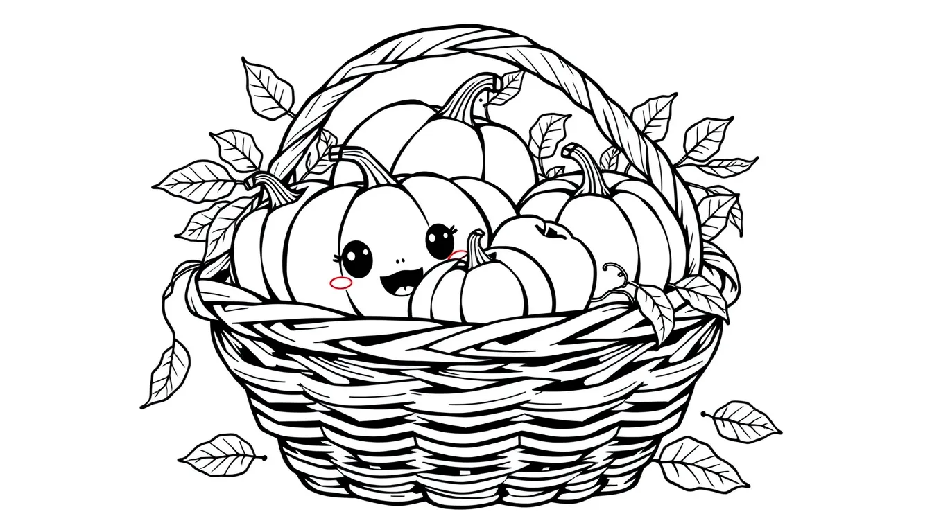 Autumn Fruit Basket