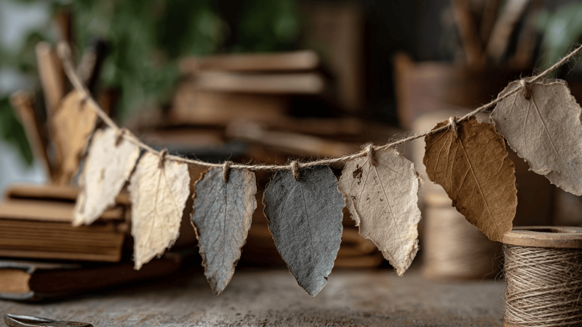 Book Page Leaves Banner