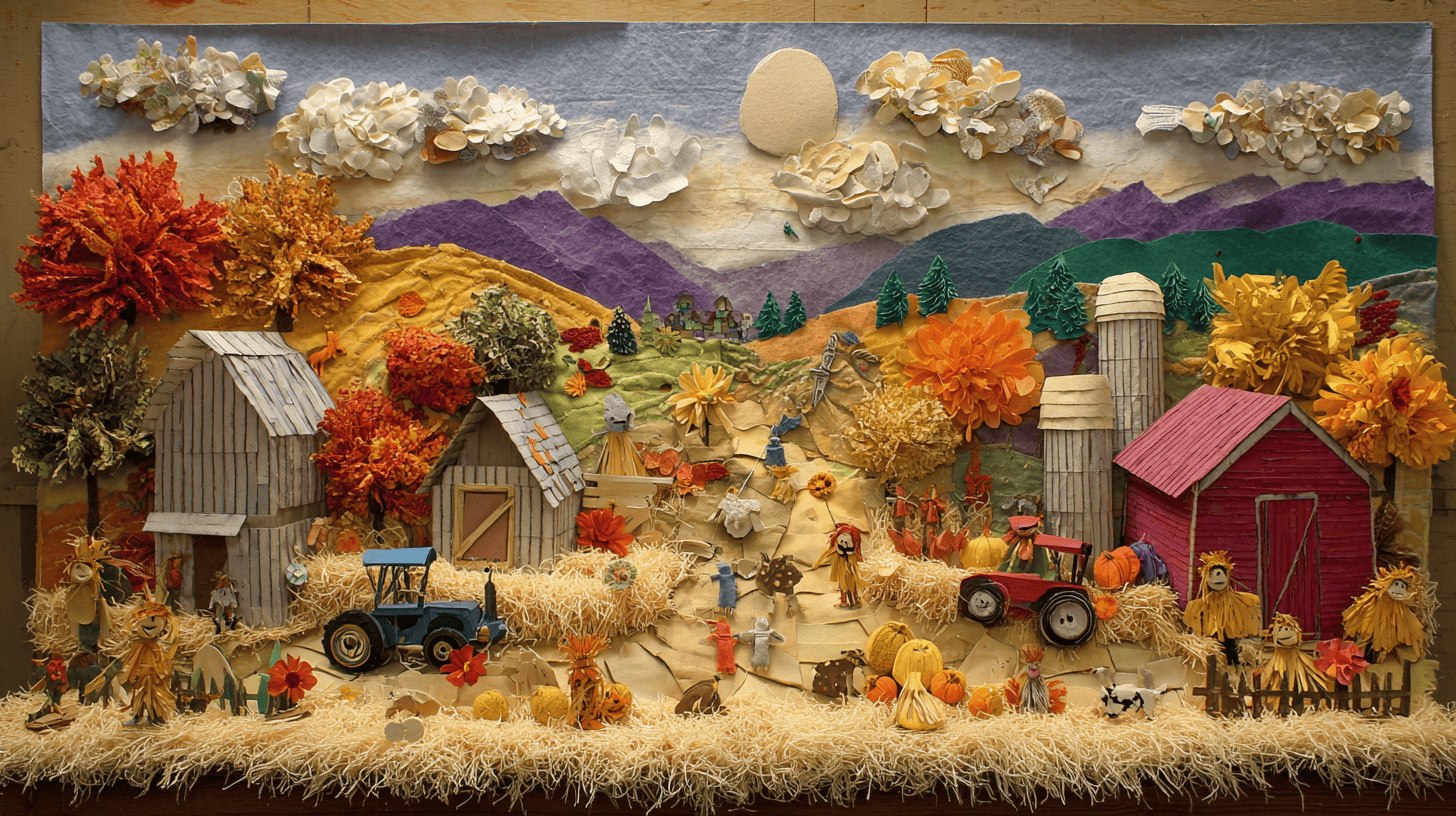 Fall Farm Scene Craft