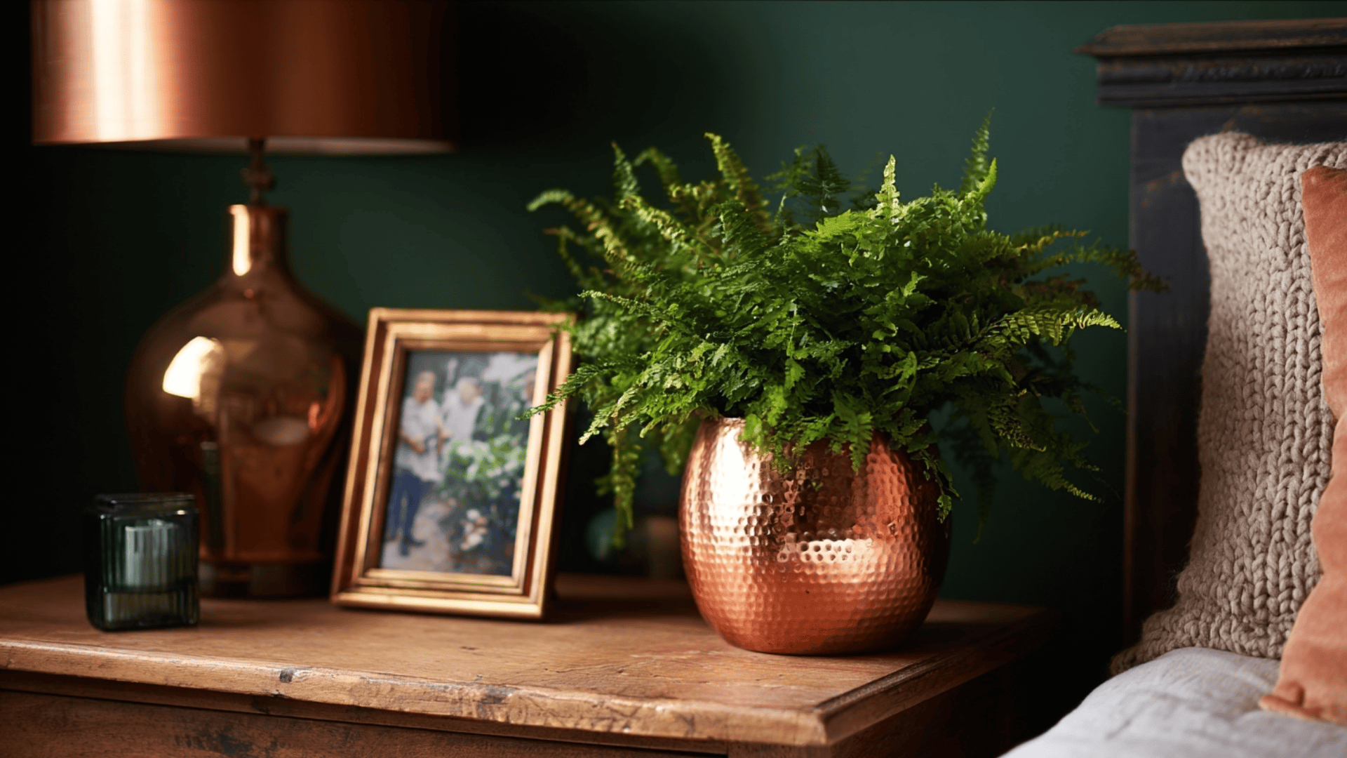 Forest Green & Copper