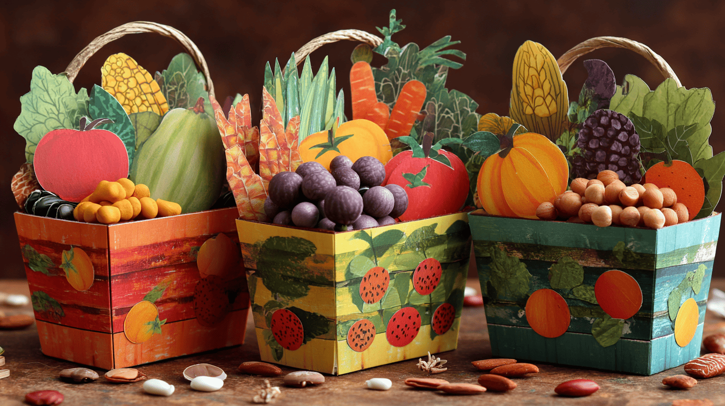 Harvest Basket Collage