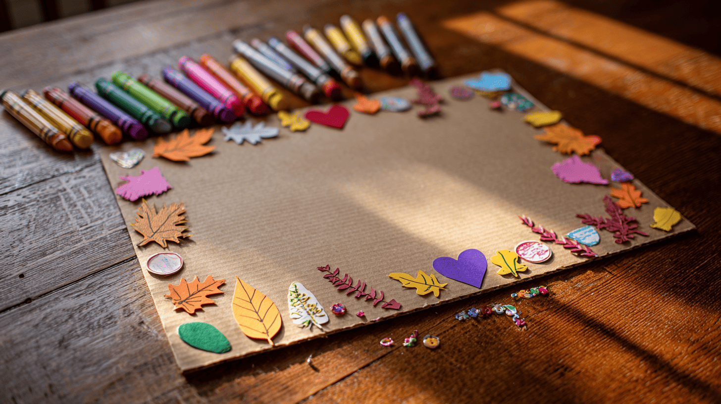Mini Gratitude Board Craft For Toddlers