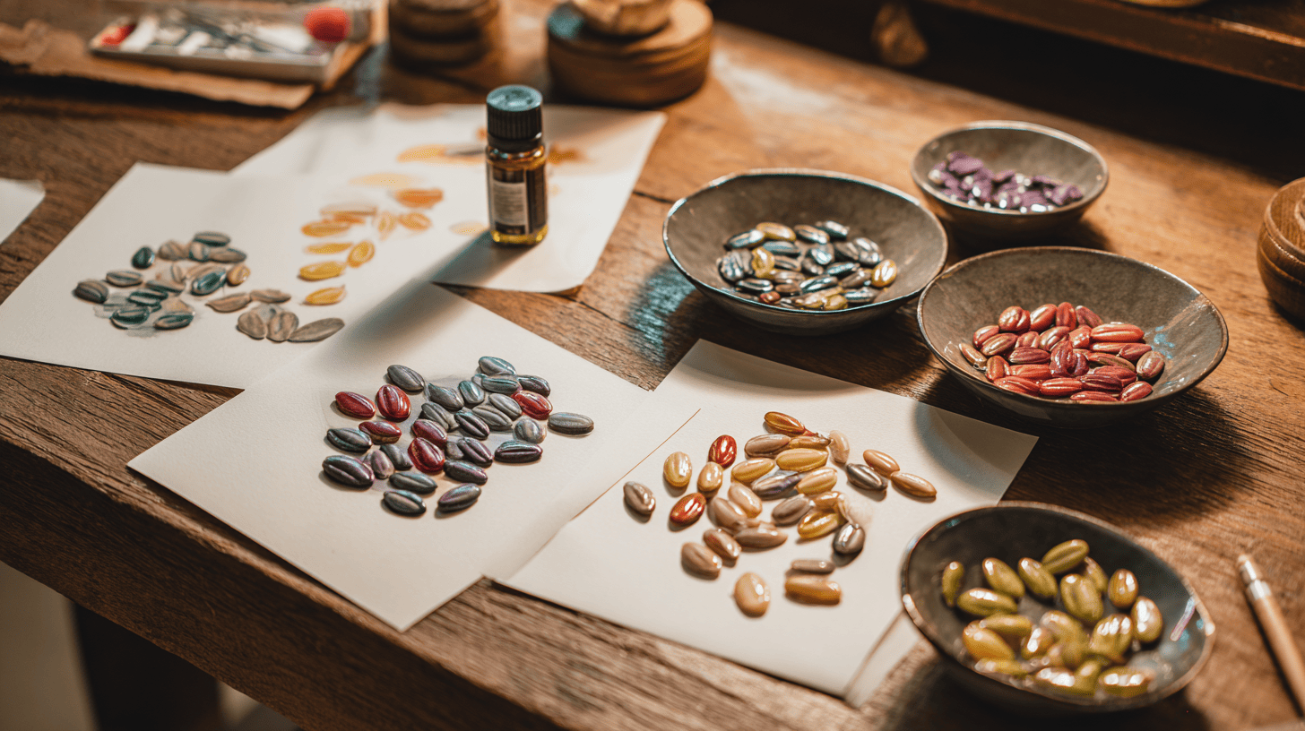 Pumpkin Seed Art Thanksgiving Craft For Toddlers