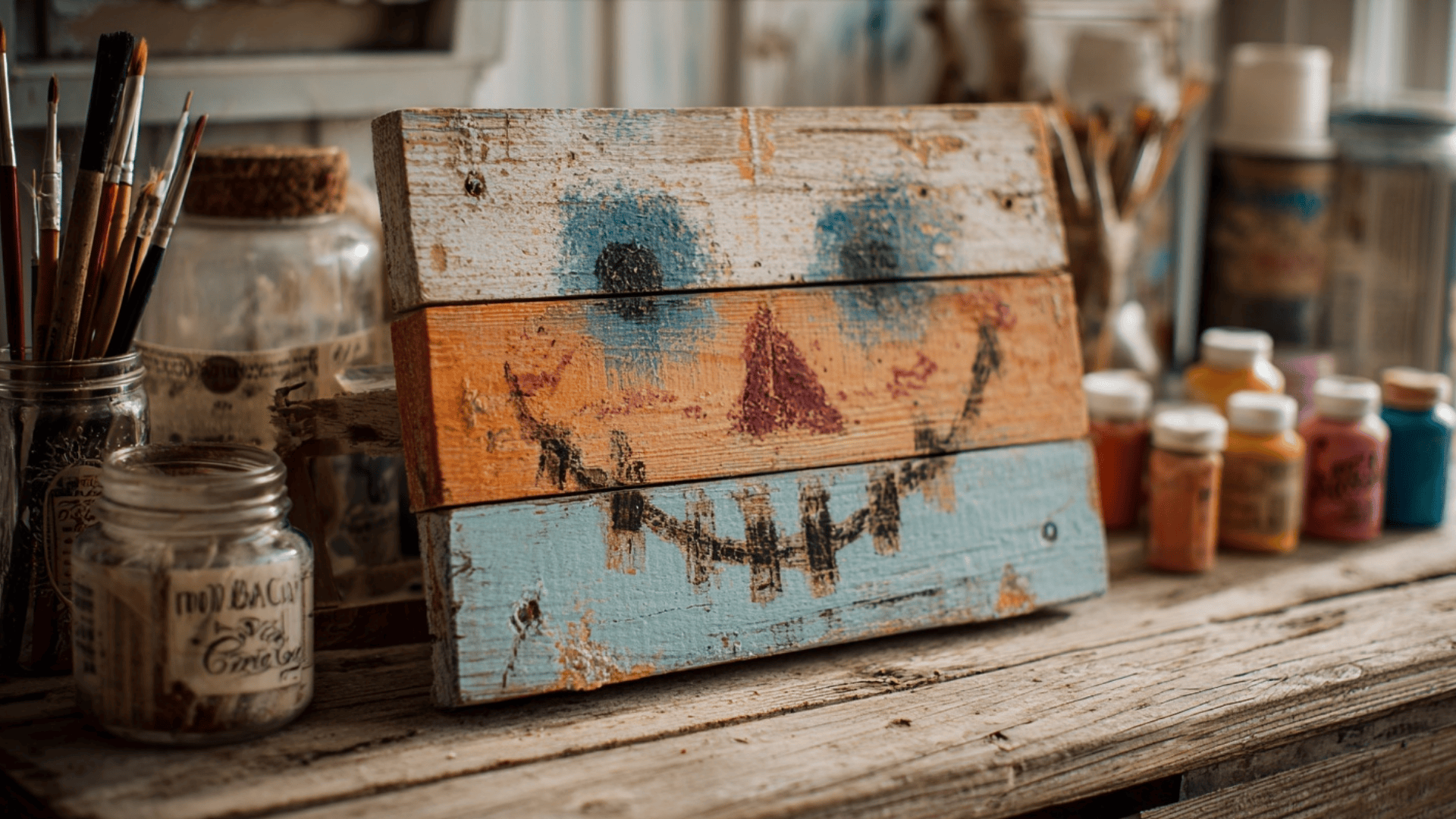 _Reversible ScarecrowAutumn Pallet Sign