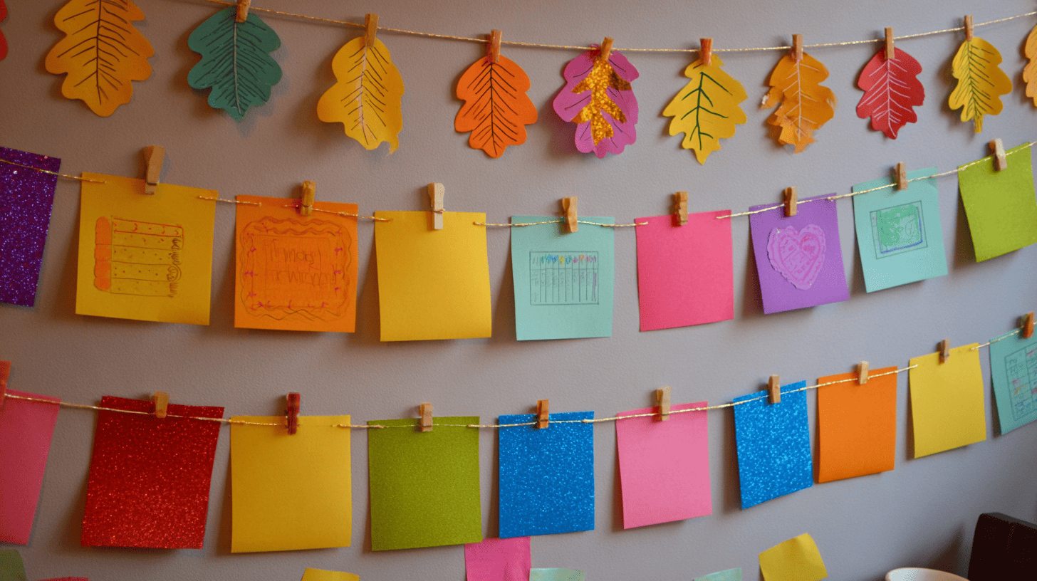 Thankful Banner Craft For Preschoolers