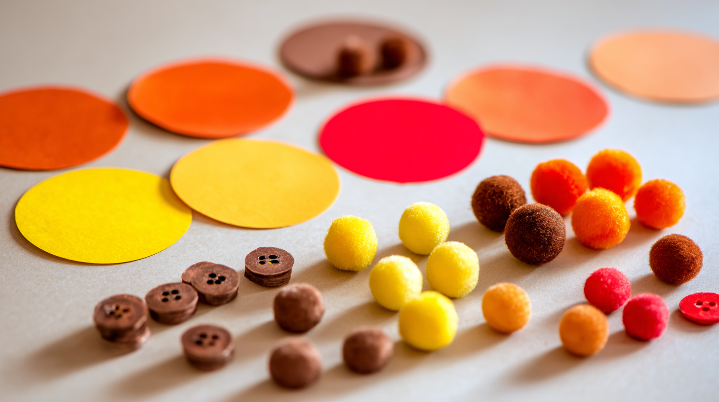 Thanksgiving Color Sorting Activity For Toddlers
