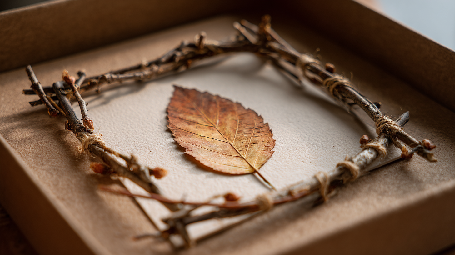 Twig Picture Frames Fall Craft