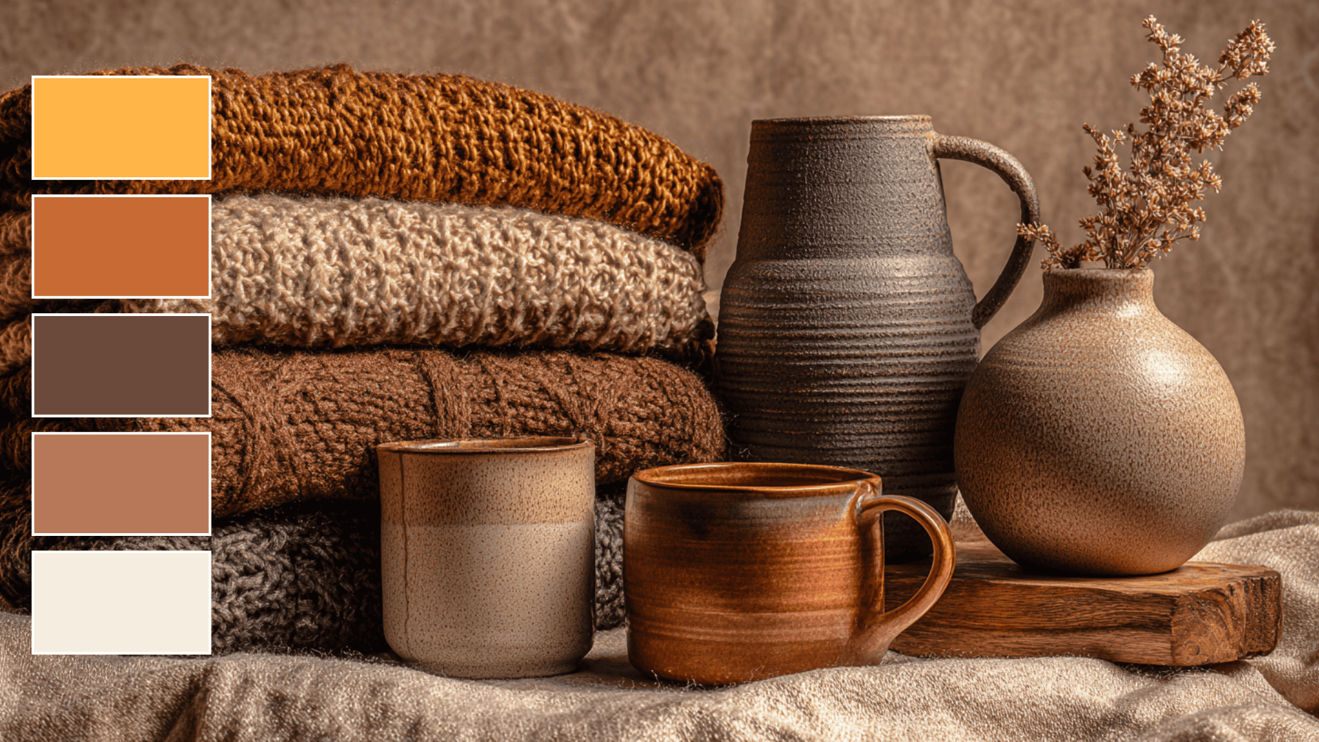 amber hearth fall color palette